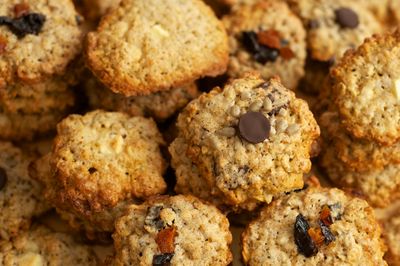 Ovesné cookies s opraženým kokosem